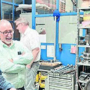 Zurück zur Normalität - Viel Wissenswertes gibt es bei der BK Metallform AG zu erfahren. Bild: zg