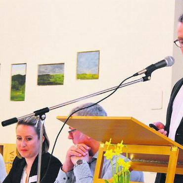 Waltenschwil kommt dazu - Präsident Urs Beyeler ist zufrieden, wie es im Gewerbeverein läuft. Bild: ake