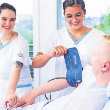 Ein rares «Gut» - Der Personalmangel in der Pflege ist ein grosses Problem. Bild: Spital Muri