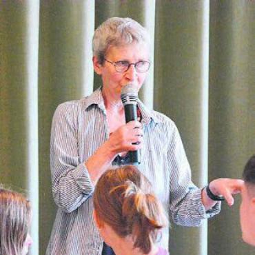 Wunder wurden geschaffen - Initiantin Eva Halter-Arend ist vom Erfolg des Projekts tief gerührt.