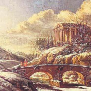 Ein Künstler – drei ganz unterschiedliche Bilder - Die neu entdeckte frühe Winterlandschaft kann als Leihgabe präsentiert werden.