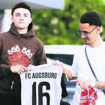Concierge der Stars - Gute Kumpels: Nati-Spieler Ruben Vargas (links) und Kevin Quintas vom FC Wohlen.