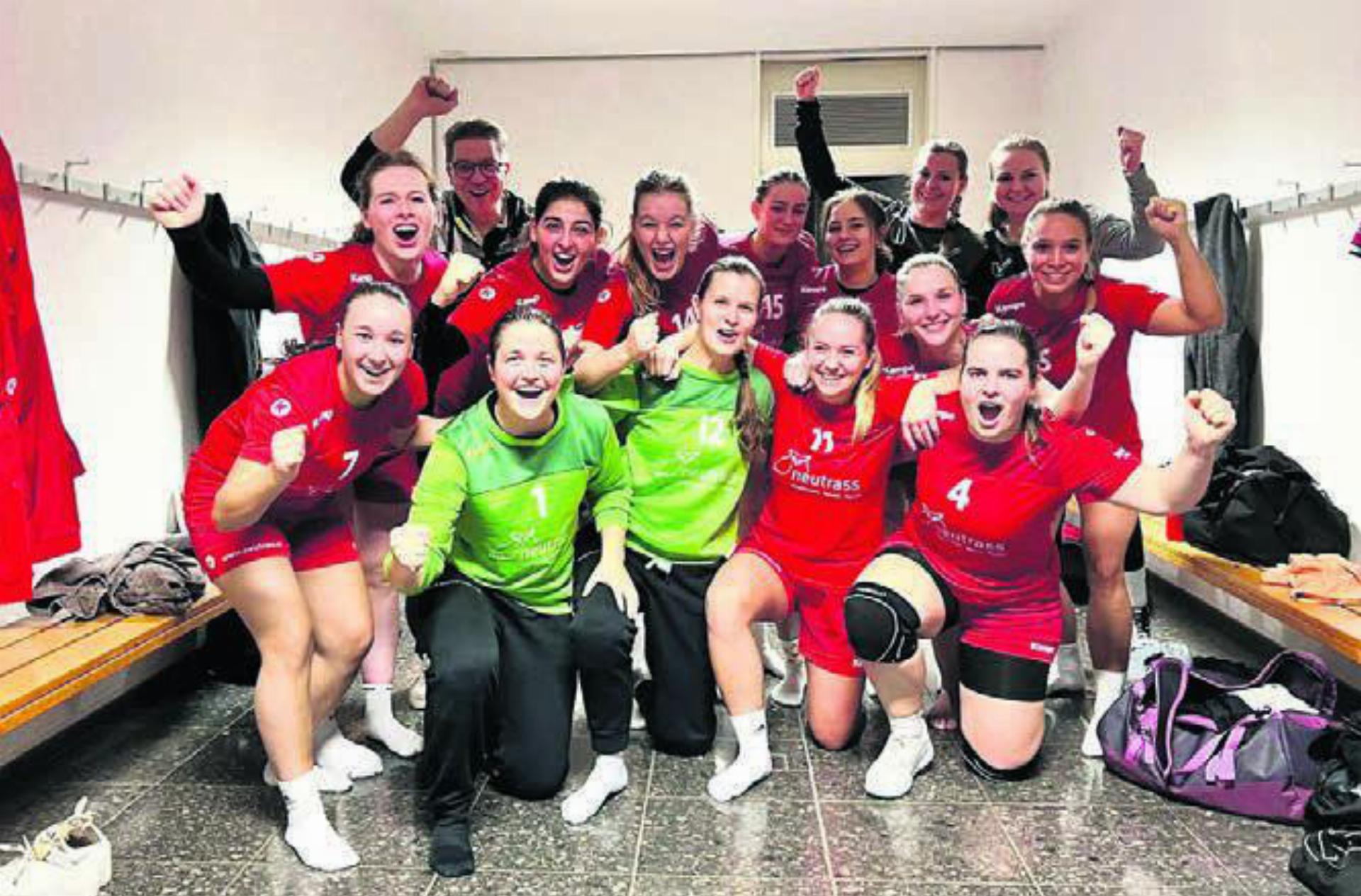 Die Frauen des TV Muri spielen ab Januar um den Einzug in die 1. Liga.Bild: tvm