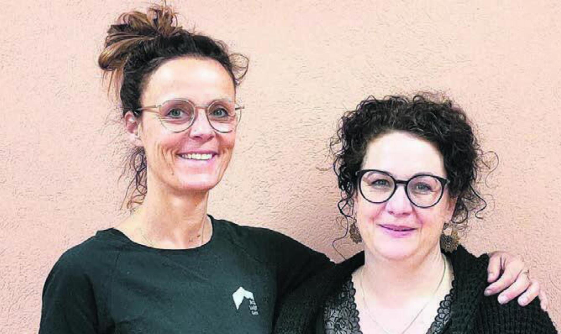 Marianne Brun (links) und Andrea Freund bieten künftig Yoga und Kinesiologie in Muri an. Bild: zg