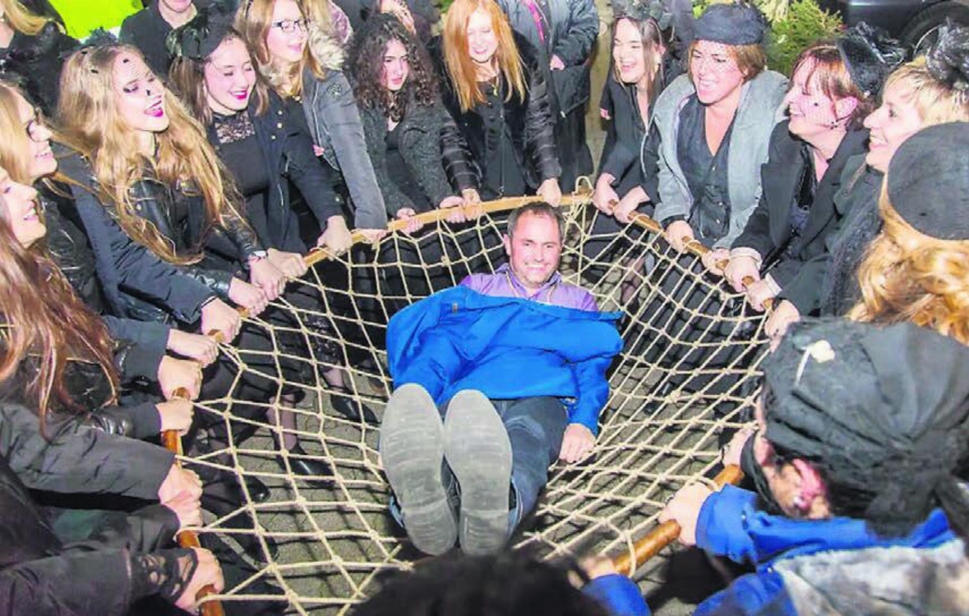 An den Meitlitagen werden Männer gefangen. Bild: zg