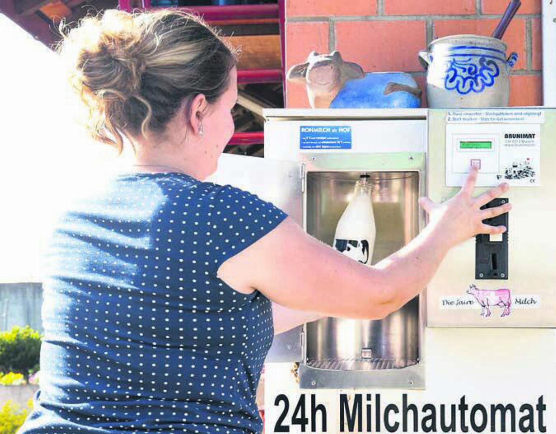 Am kommenden Samstag steht die Milch in verschiedenen Höfen im Mittelpunkt. Bild: Archiv
