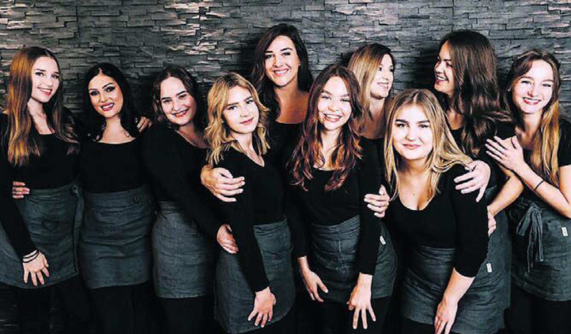 MINT cosmetic legt viel Wert auf den guten Teamspirit.