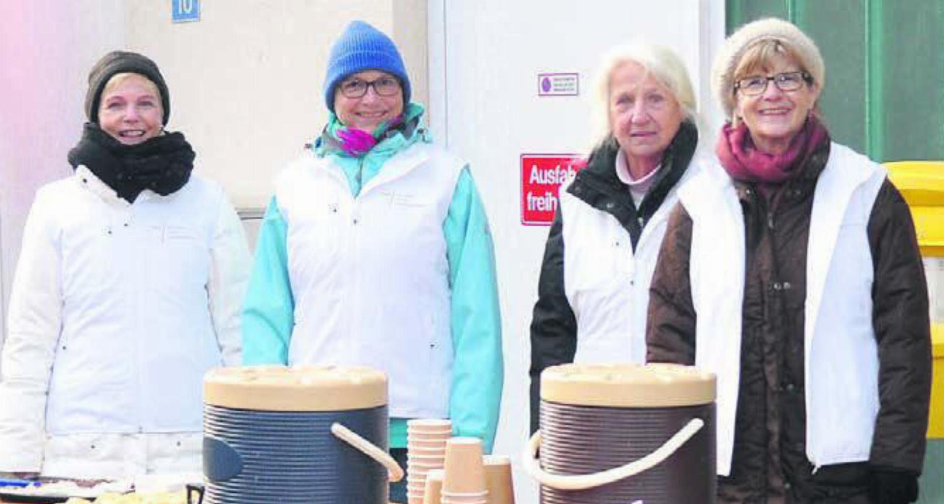 Der Verein «Frischer Wind Oberlunkhofen» suchte den Kontakt mit der Bevölkerung. Bild: zg