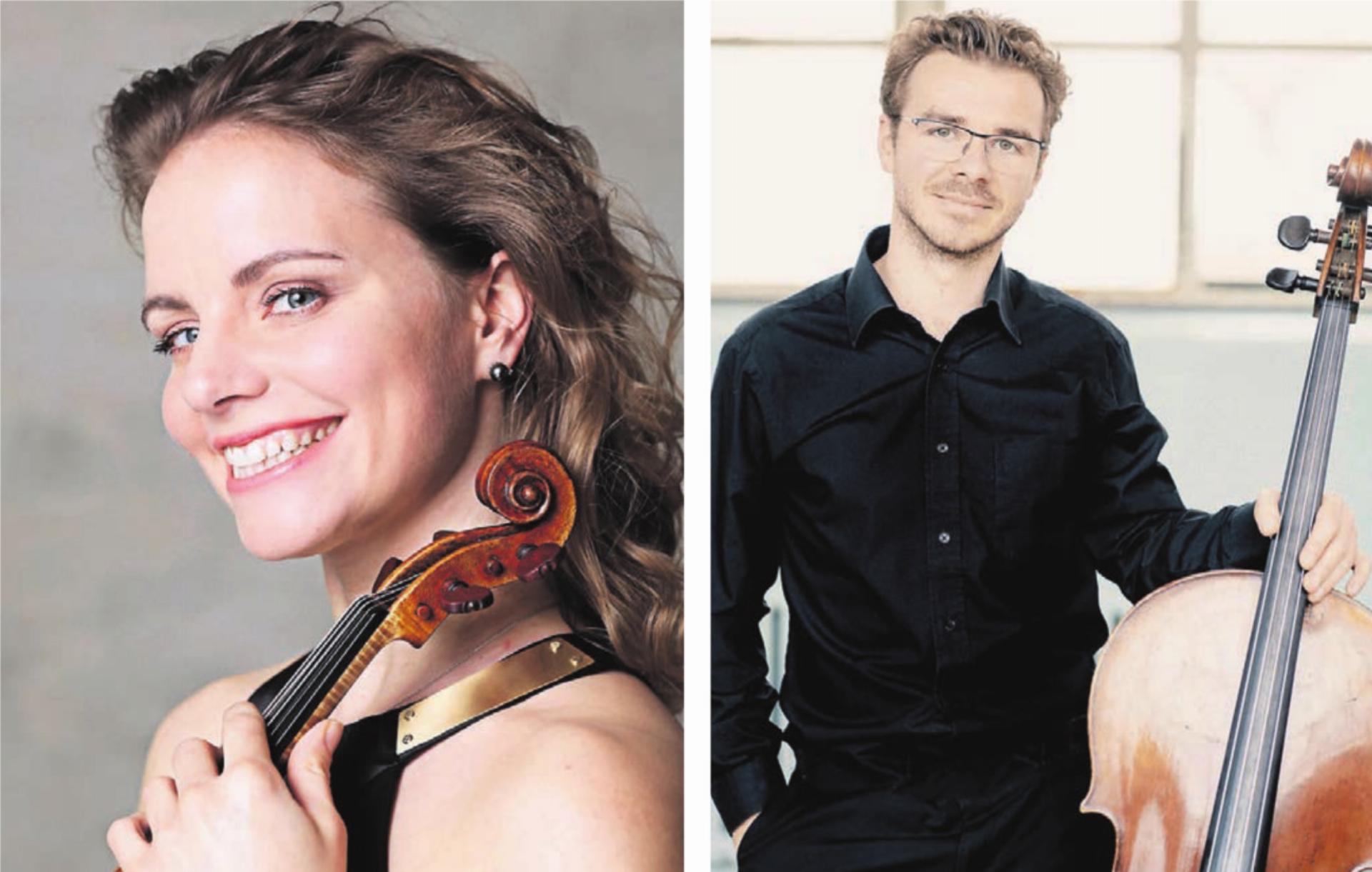 Julia Fischer und Benjamin Nyffenegger ergänzen ab 2024 das künstlerische Leitungsteam des Künstlerhauses Boswil. Bilder: zg
