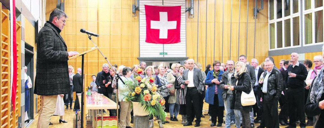 Gemeindeammann Ueli Lütolf wünscht sich, die Gemeinde gemeinsam voranzubringen.