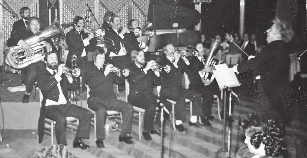 So kennt man sie heute noch: Die First Harmonic Brass Band konnte in Kairo an drei Abenden vor vollen Rängen auftreten.