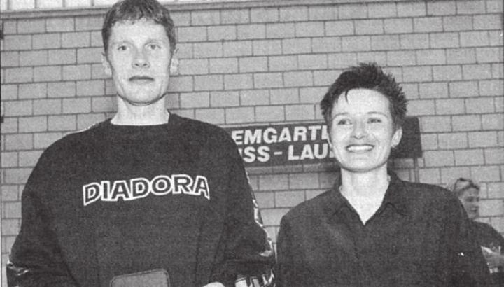 Hans-Jürg Brücker und Daria Nauer gewinnen den Reusslauf. Bild: Archiv