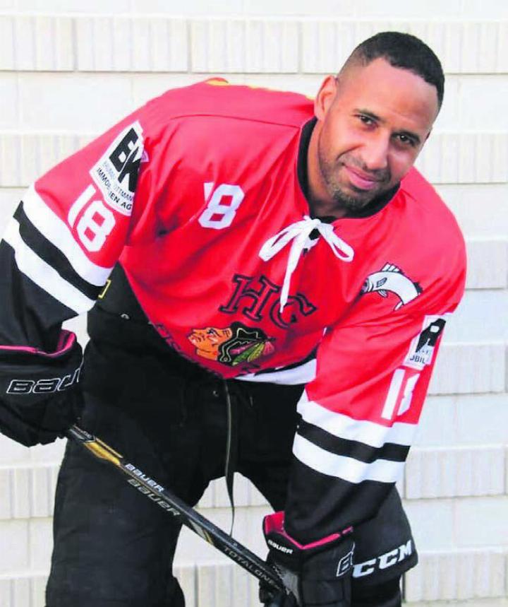 Ist wieder beim HC Fischbach-Göslikon und freut sich auf das Duell gegen Burgdorf: Patrick Yoka-Bula. Bild: zg